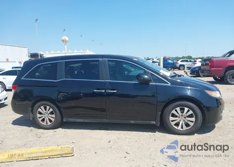 2014 Honda Odyssey Ex-L from USA, damaged, VIN 5FNRL5H68EB100506